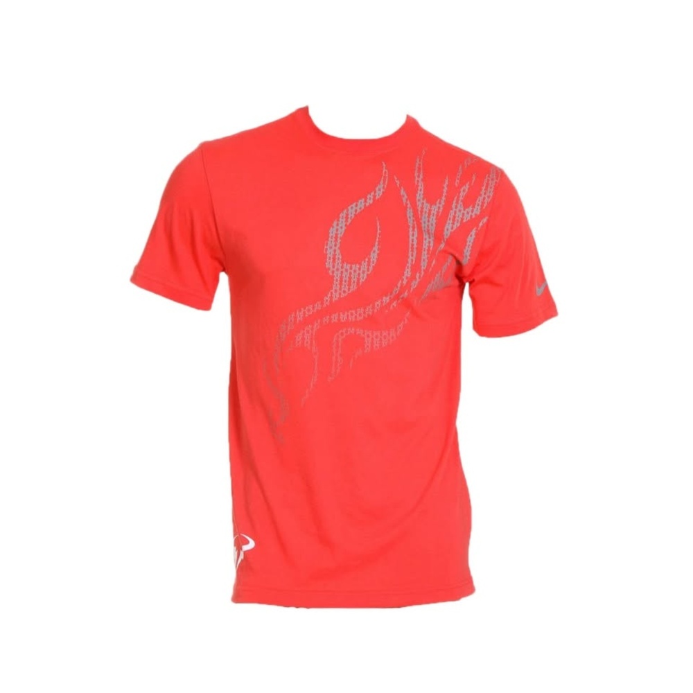 T-Shirt Men's Red EUC Graphic Print